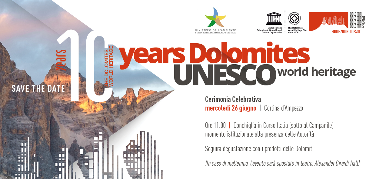 DOLOMITI-UNESCO10years-SAVEtheDATE.
