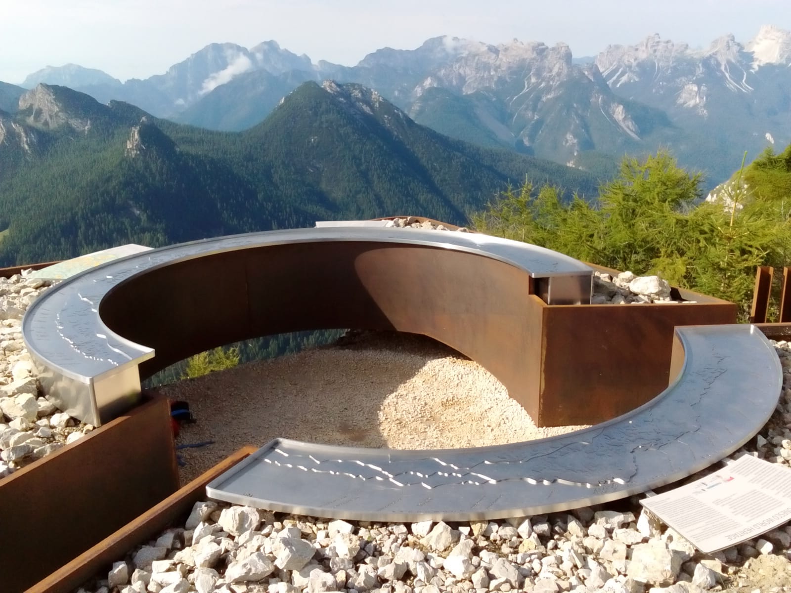 Balcone panoramico sulle Dolomiti